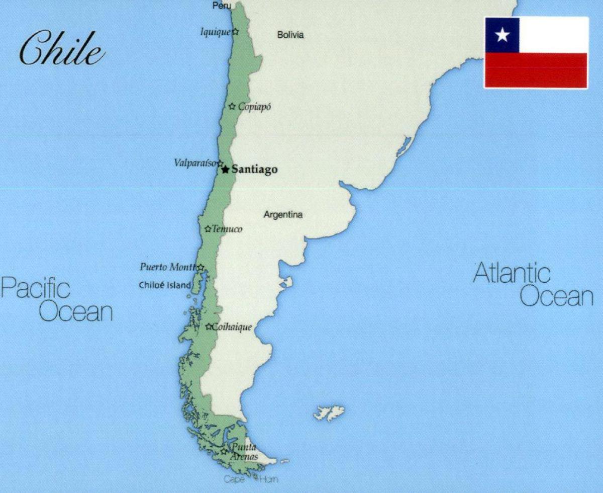 Mapa de temuco Chile