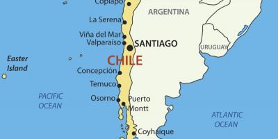 Mapa de Chile país