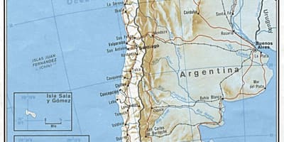 Chile ferroviaria mapa